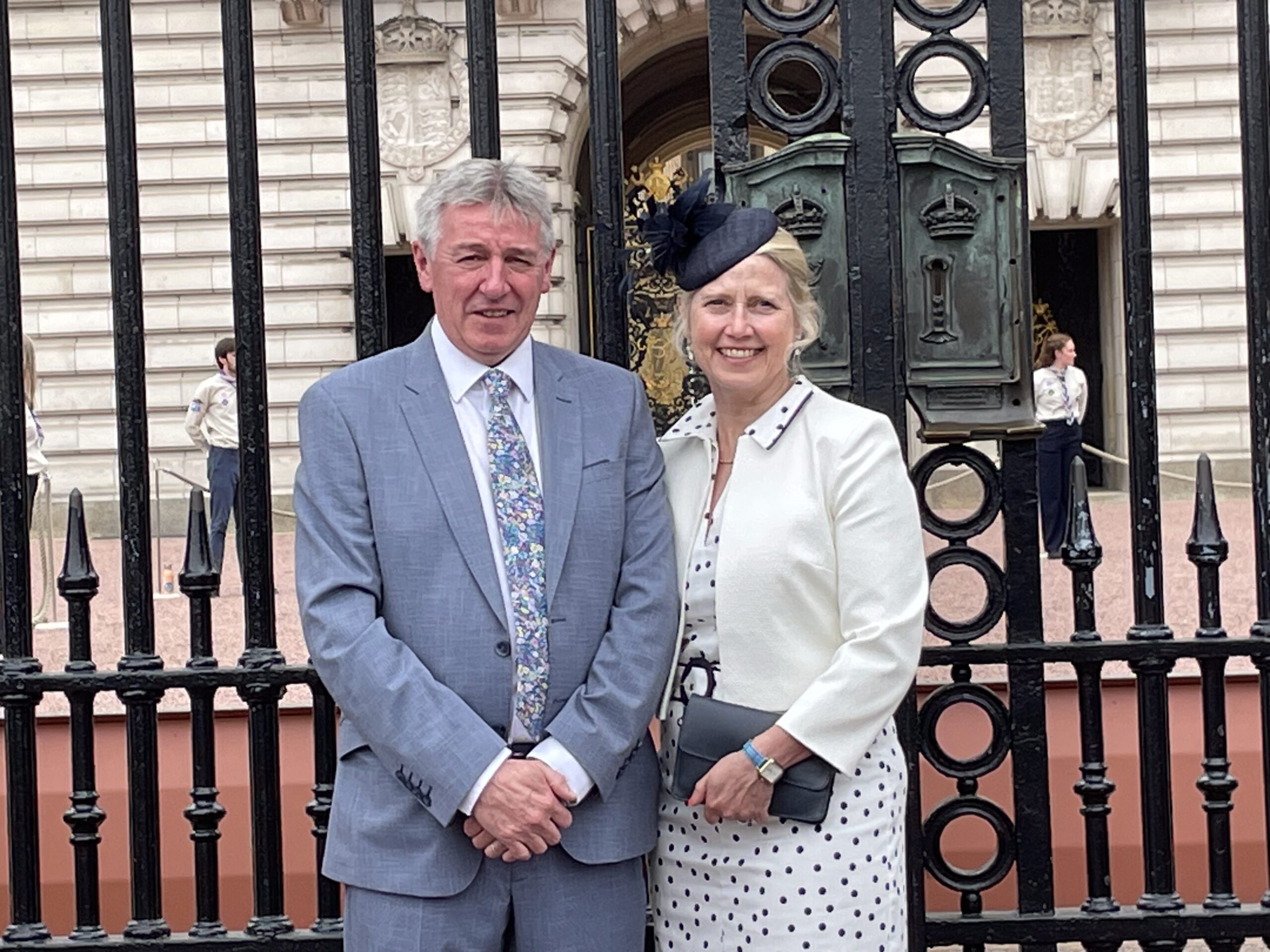 Eric Nicholls Spiral UK at Buckingham Palace