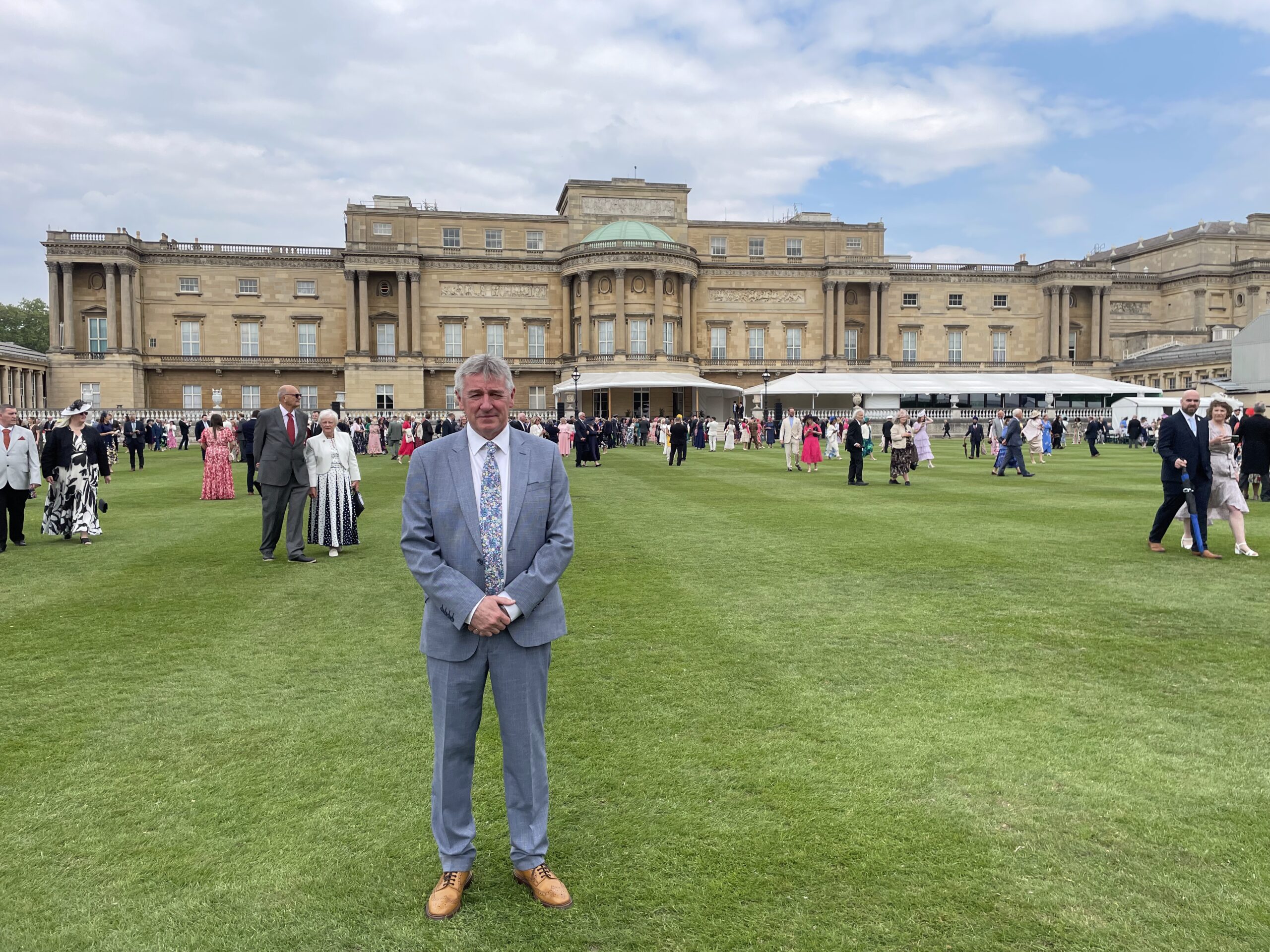 Eric Nicholls Spiral UK at Buckingham Palace