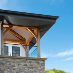 Dunhill wood balcony