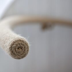 Carbis Bay rope wrapped handrail L
