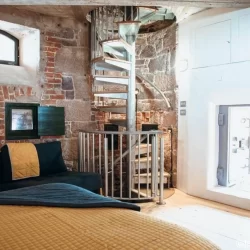 Archirondel Tower bedroom stair Spiral UK