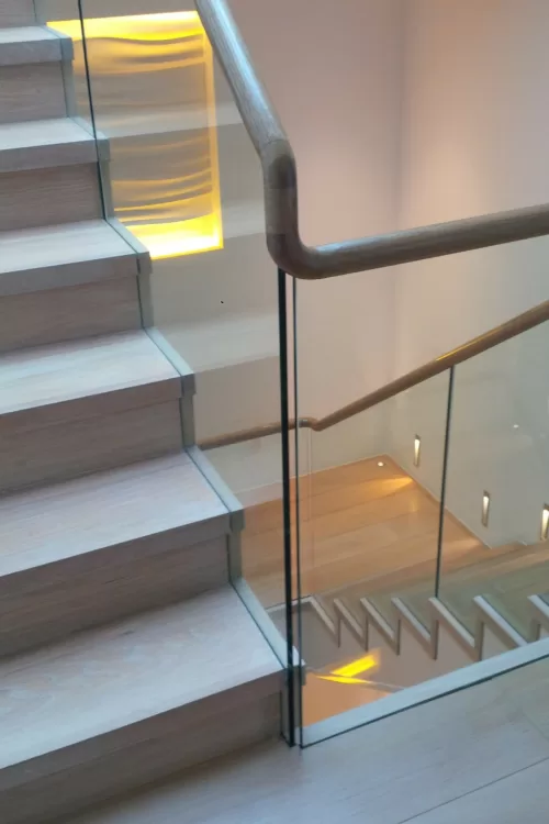 Residential glass balustrade London