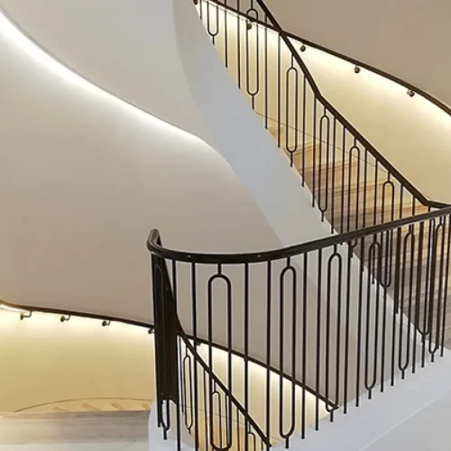 Spiral UK Cinven helical stair balustrade