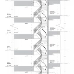 Spiral UK Cinven helical stair render