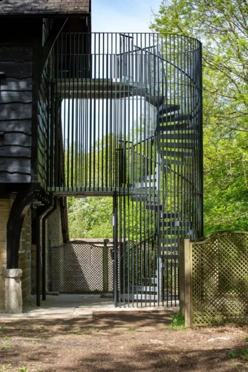 Oxford Architects Spiral UK Wytham Chalet 03 2 1