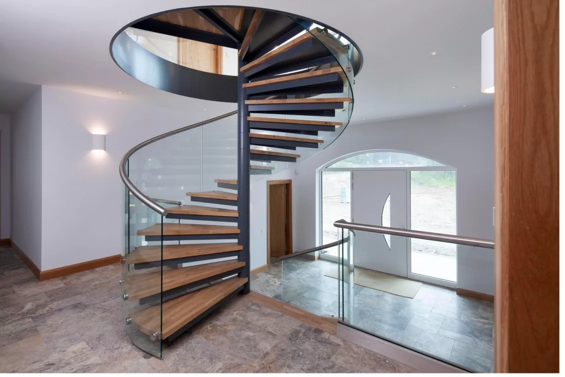 give yourhome personality with spiral stairs web venton L