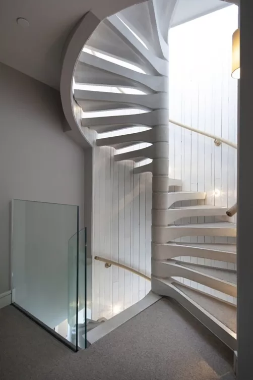 Carbis Bay Interior spiral middle stair