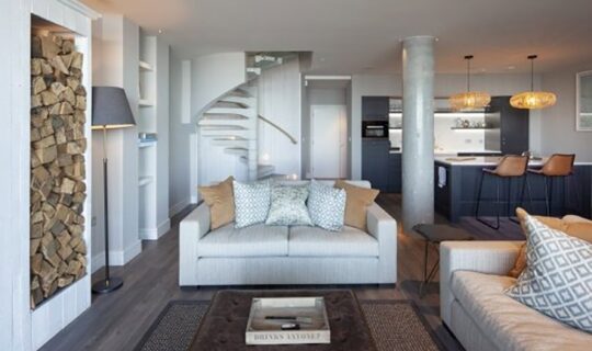 Carbis Bay Interior spiral stair
