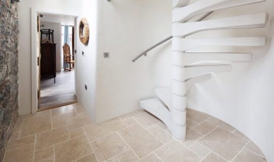 Nanfan Farm Concrete spiral stair Spiral UK