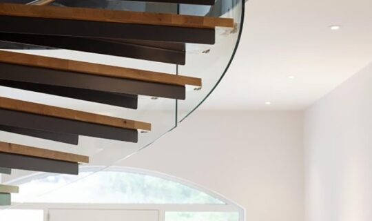 Venton Gassic interior spiral stair detail