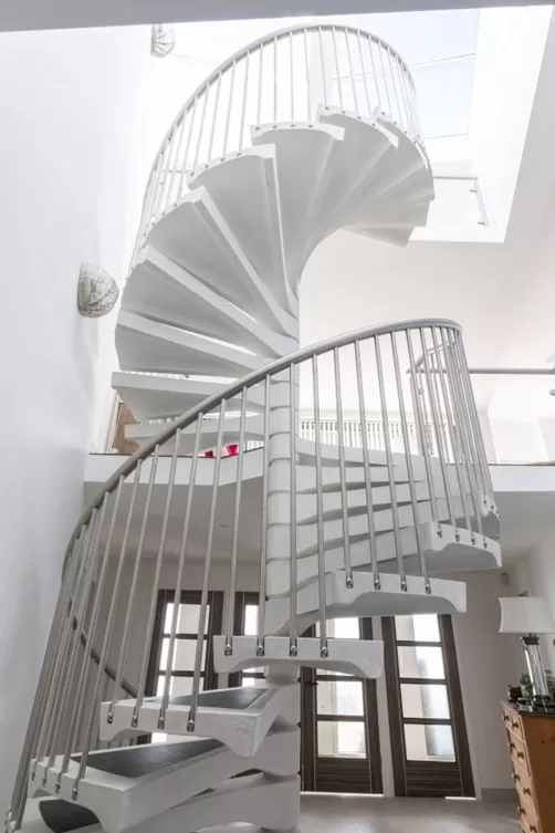 Simply C Interior spiral staircase 1