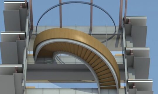 Stair manufacturer render