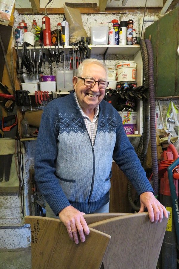 Harry Wright and his wooden treads from Spiral UK