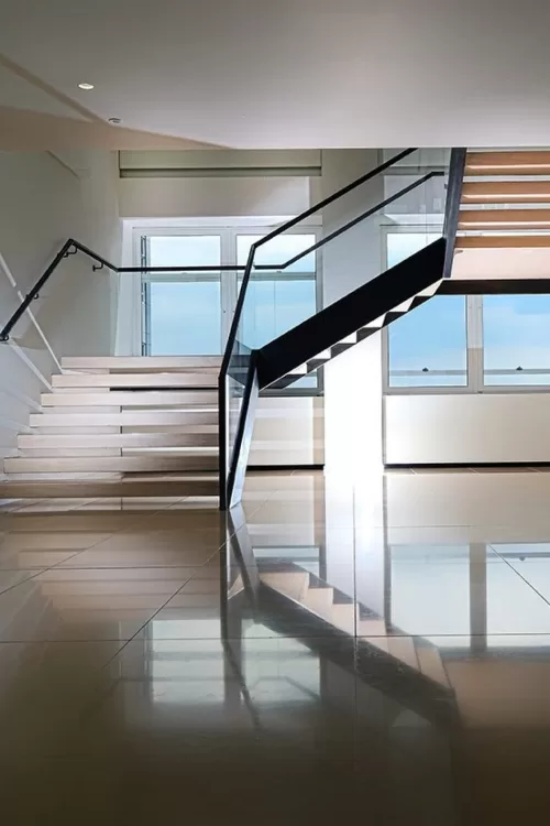 Cavendish Square light study stair fit out by Spiral UK