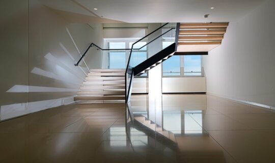 Cavendish Square light study stair fit out by Spiral UK 1