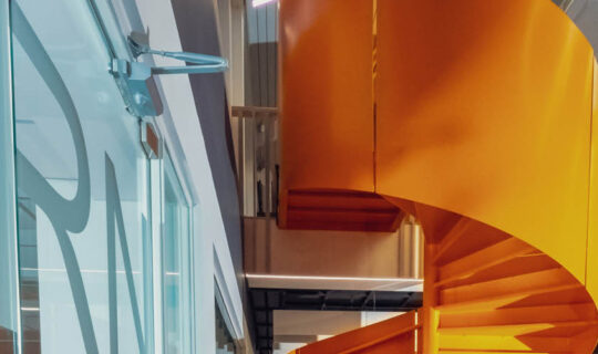 balustrade spiral staircase spiral uk bespoke staircases architecture cpd fit out london office interior