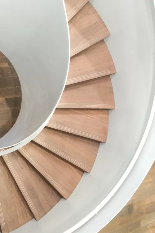 helical staircase designers spiral curved stairs uk manufacturers fit out architects london