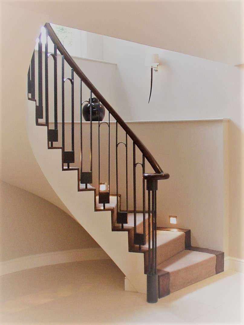 Interior Helical Staircase