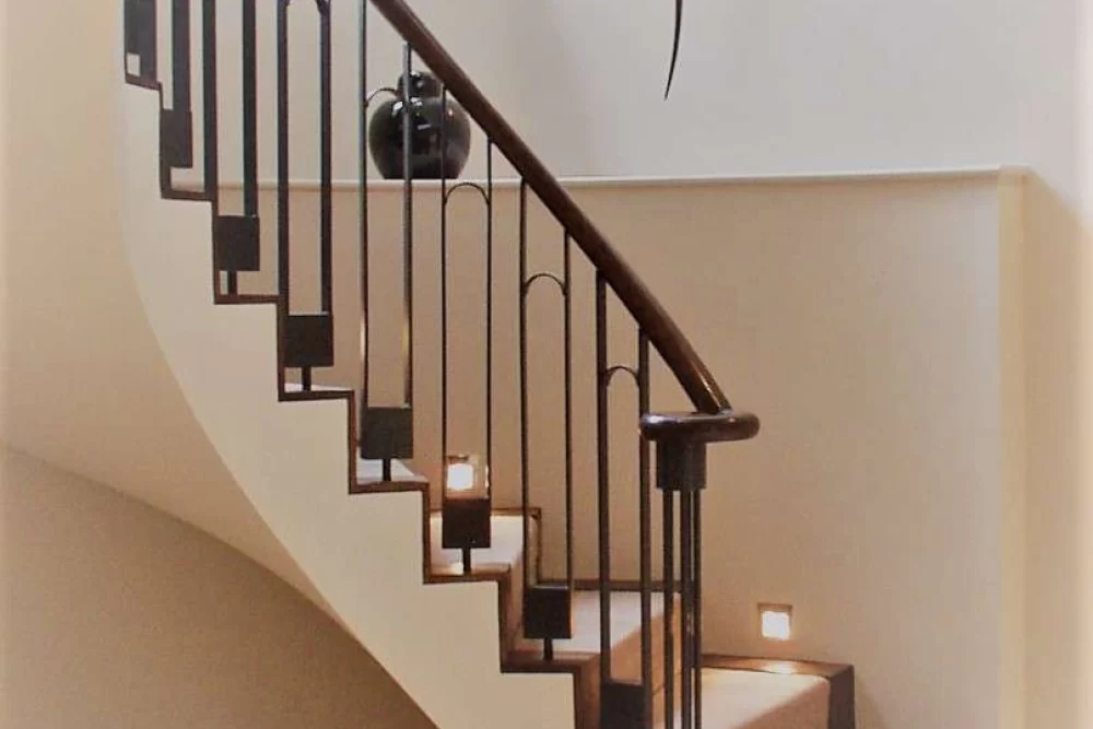 Interior Helical Staircase