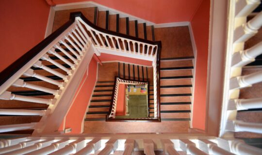 Georgian Square Spiral Staircase