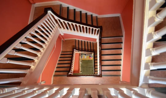 Georgian Square Spiral Staircase
