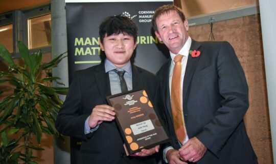 Josh Yung earned runner-up in the Apprentice of the Year category at the CMG 2025 Awards